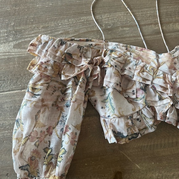 Zimmermann Painted Heart ruffled top Size 1/Small - Picture 5 of 15